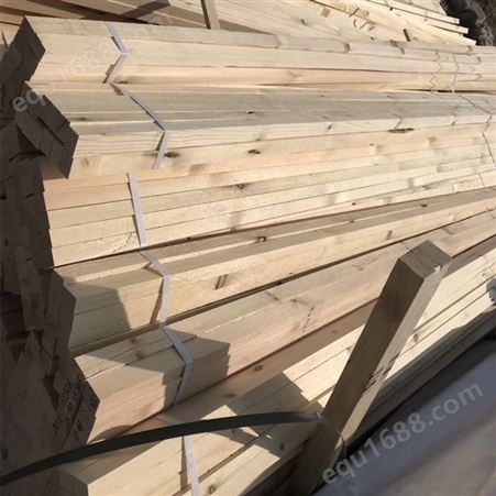 亿展木业建筑龙骨批发 工地施工用木龙骨 不易开裂质量好