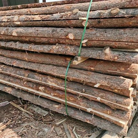 热处理木方 亿展木业 半圆木、滤清枕木定制包装建筑出口方木条