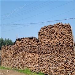 亿展木业 景观装饰支撑杆 6米防汛杉木杆粗细均匀适应性好
